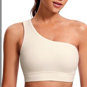 CRZ YOGA Butterluxe Womens One Shoulder Sports Bra -